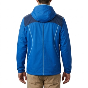 Men Windbreaker <b>Jacket</b> <b>Lightweight</b> <b>Waterproof</b> Breathable Wind Resistant Hooded Outdoor <b>Running</b> Hiking Camping Travel Sports - Product Image 2