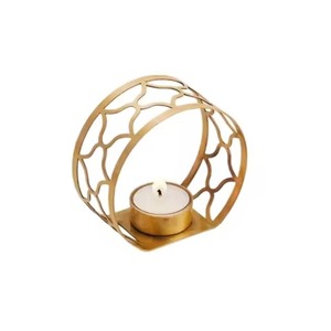 High Quality Metal Tealight Holder Traditional Finish Diwali Decor Candle <b>Stand</b> Home Decoration - Product Image 2