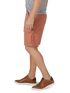 Men's Cargo Shorts Solid Color Mid Waist Cotton Canvas Casual Bermuda Shorts With Pockets Breathable Button Fly - Product Image 3