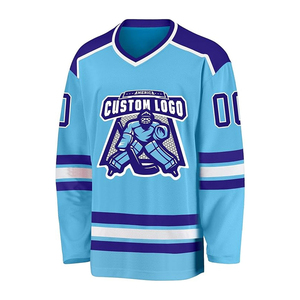 Maillot de Hockey sur Glace Tenzo Intl 2026 Personnalisé avec Logo, Haute Qualité, Impression par Sublimation, Respirant, Séchage Rapide, Coton/Bambou 3D - Product Image 4