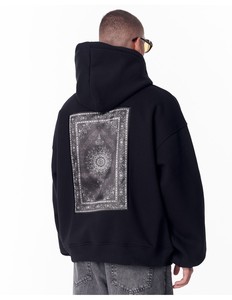 Sweat à capuche de haute qualité 100% coton, style streetwear, anti-rétrécissement, pour hommes, en vente à bas prix - Product Image 2