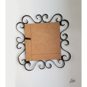 Oriental Iron Metal <b>Photo</b> <b>Frame</b> With <b>Black</b> Finish Perfect For Home Gallery Walls And Office Living Rooms Decor Picture <b>Frames</b> - Product Image 4
