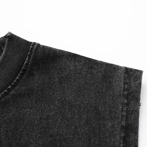 Débardeur d'été vintage en tricot respirant pour homme, service OEM - Product Image 5