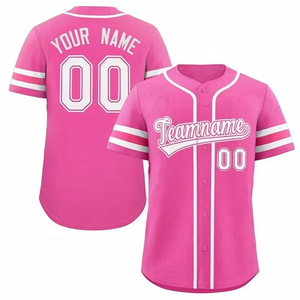 Maillots de baseball personnalisés en gros, pas chers, cousus sur mesure, design personnalisé, sublimation, séchage rapide, respirants - Product Image 5