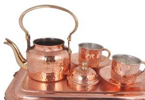 Pure Copper Vintage Coffee <b>Set</b> With Polish Finished For Restaurant Home And Hotel Kitchenware Metal <b>Tea</b> <b>Set</b> - Product Image 5