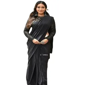 Excellent Quality Casual Saree for Party Wear from Indian Supplier party saree women saree blouse readymade women