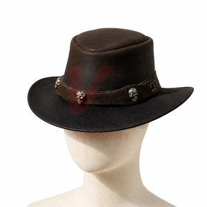 Servicio OEM: Sombreros de Vaquero de Cuero Premium, Piel Genuina de Vacuno, Ala Ancha, Estilo Western, para Importadores y Marcas - Product Image 5