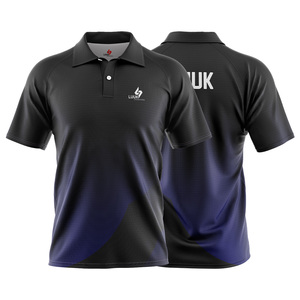 Camiseta Polo Sublimada Personalizada al por Mayor, Transpirable, para Hombre y Mujer, para Golf y Deportes, con Logotipo Personalizado, Uniforme de Equipo - Product Image 1