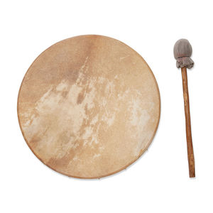 Instrument de musique de qualité supérieure, fabriqué avec des matériaux de première qualité, cadre en bois de rose, tête en peau de chèvre, tambour irlandais Bodhran, par Goletrace Enterprises - Product Image 2
