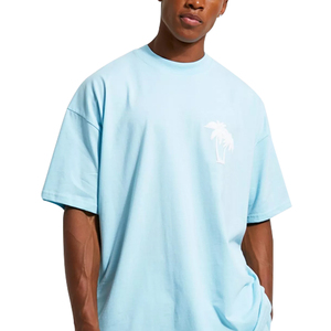 Conjunto de Camiseta de Manga Corta Estilo Casual Urbano para Hombre 2026, 100% Algodón, Logotipo Impreso, Material Estampado - Product Image 4