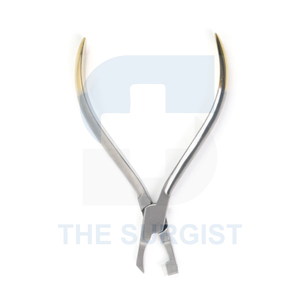 Dental Orthodontic Long Posterior Plier TC (tungsten carbide) 13cm German Stainless Steel <b>Bracket</b> Removing Reusable Instrument - Product Image 6