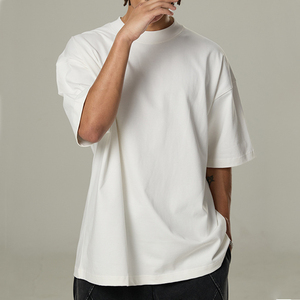 T-shirt personnalisé vintage pour homme, nouveau modèle, 200g, 100% coton, manches courtes, coupe ample, écologique, respirant, avec lettrage - Product Image 4