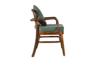 Chaise artisanale élégante en bois massif, faite à la main, pour salon, salle à manger, mobilier rustique classique pour la maison - Product Image 5