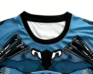 Jersey de Entrenamiento Corto para Hombre 2026 OEM, Tela Transpirable de Spandex/Poliéster, Logotipo Frontal con Nombre del Jugador Impreso por Transferencia de Calor - Product Image 2