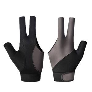 Guantes de Billar Personalizados al por Mayor, Guantes Profesionales de Snooker de 3 Dedos con Absorción de Humedad, Transpirables, Flexibles y Antioxidantes - Product Image 1