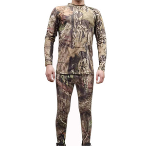 High Quality Custom Digital Printed Men's Hunting Suit Sets Breathable Moisture-Wicking Long Sleeve Camouflage Uniform Summer - Product Image 1
