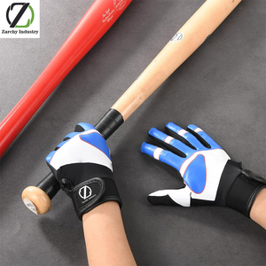 ถุงมือตีเบสบอลหนังพร้อมที่จับระบายอากาศได้สำหรับเด็กชายและเด็กหญิง - Product Image 2