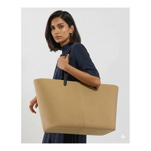 Royaa Working Women <b>Canvas</b> <b>Tote</b> Bag-Water Resistant Zipper Closure Heavy Utility Design Trendy Office Bag - Product Image 2