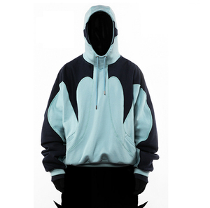 Atmungsaktive Gesichtsmaske Ninja-Kapuzenpullover Polyester/Baumwollfleece Gesichtsmaske Pullover Streetwear Outdoor 3D Blanko-Gesichtsmaske für Herren - Product Image 4