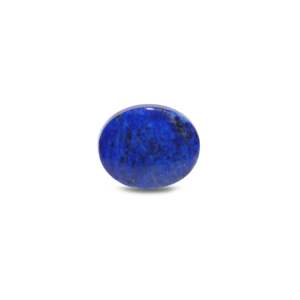 Natural Lapis Lazuli Oval Cabochon 16.95 Carat Certified Blue Gemstone 10mm - Product Image 1