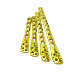 Placa de fibula distal lateral con bloqueo reutilizable para veterinaria, 35 mm, acero inoxidable, implante ortopédico, juego de 10 para perros (izquierda/derecha), Dentavex - Product Image 6