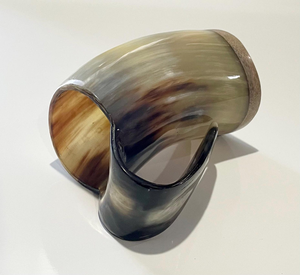 Handcrafted High Quality Eco-Friendly Buffalo Horn Beer <b>Mug</b> Handle Classic Design <b>Large</b> Capacity Drinkware Home Dining Office - Product Image 3