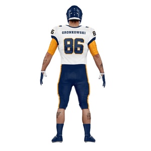 Uniformes de fútbol personalizados para hombres, camisetas cortas transpirables con cuello en V, pantalones, uniforme de entrenamiento de equipo para deportes al aire libre - Product Image 3