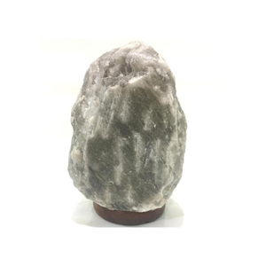 Lampe de sel de l'Himalaya gris certifiée pour l'exportation, pierre naturelle avec rapports HACCP et de laboratoire - Product Image 1
