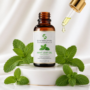Aceite de Hoja de Menta para Compradores al por Mayor que Buscan Ingredientes Aromáticos de Primera Calidad para la Fabricación de Jabón, Perfume y Varillas de Incienso - Product Image 1