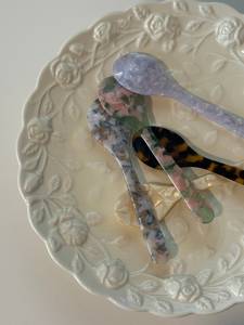 Premium design Resin Salad Server Epoxy salad server & <b>Serving</b> <b>Spoon</b> Kitchen use for home and hotels at low price - Product Image 2