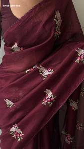 <b>Top</b> Quality Kota Doria Silk with Multi-Color <b>Rainbow</b> Thread-work & Gpo Lace Saree-Set Collection At Wholesale Rate - Product Image 2
