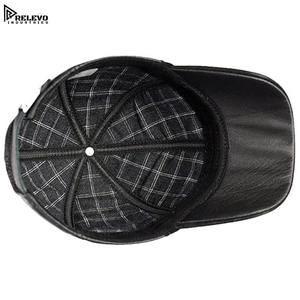 Fabricante de gorras de cuero hechas a medida en Pakistán para unisex, clásicas, cómodas, de nuevo diseño y lo último en tendencia. - Product Image 3