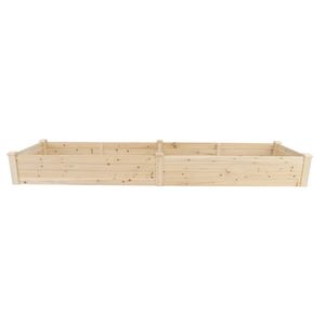 234*61*25.5cm Struttura in Legno a Doppia Griglia per Piante, Tipo a Terra, Arredamento da Patio - Product Image 2