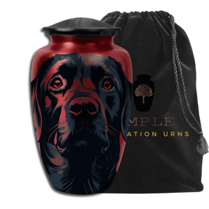 โกศอลูมิเนียมทนทานสำหรับสัตว์เลี้ยงเป็นมิตรกับสิ่งแวดล้อมรูปทรงศิลปะดีไซน์ยุโรป/อเมริกาหรูหราออกแบบได้ตามต้องการสีสัน - Product Image 2