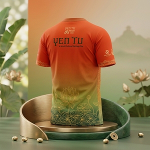 Camiseta Deportiva con Logotipo Personalizado, Transpirable, de Secado Rápido, 95% Algodón, 5% Elastano, Venta al Por Mayor desde Vietnam - Product Image 2