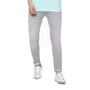 Jean décontracté pour homme, coupe droite, taille mi-haute, léger, respirant, écologique, haute qualité, meilleure vente, pour usage extérieur, faible MOQ - Product Image 3