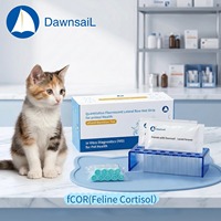 Kit de test de diagnostic canin du cortisol, analyseur vétérinaire fluorescent POCT, analyseur COR pour chiens, analyseur d'hormones