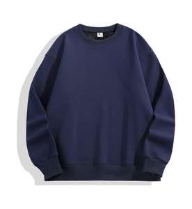 Sudadera Básica para Hombre de Talla Grande, Disponible en Varios Colores, Corte Holgado, Forro Polar Personalizable, 350g, Holgada y Gruesa - Product Image 1