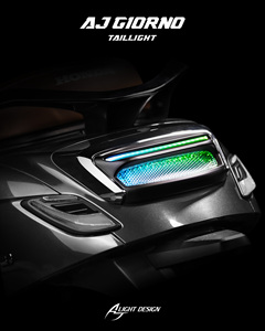 AJ Light Design Giorno Taillight - Durable Bright Waterproof <b>RGB</b> LED Color Changing PnP App <b>Control</b> Retrofit Lights - Product Image 3