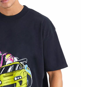 Camiseta Estampada de Corte Regular para Hombre, de Alta Calidad y Precios Razonables, Última Colección, Color Personalizado, Impresión Digital, 100% Algodón - Product Image 3