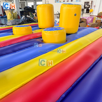 Jeux sportifs gonflables pour adultes CH Outdoor Event : Gladiateur avec bâtons