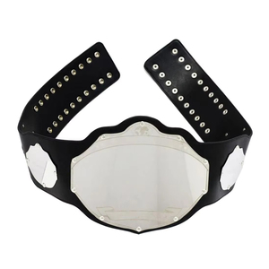 Ceinture de championnat de lutte plaquée argent, logo personnalisé de haute qualité, fournisseur en gros de qualité supérieure, ODM 2026, couleur unique - Product Image 1