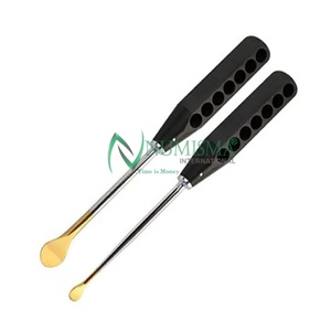 Elevador Espinal Cobb con Mango de Plástico, Hoja Curva Ancha, Acero Inoxidable Alemán Largo, Fuente de Alimentación Manual, Certificado CE, Plateado - Product Image 5