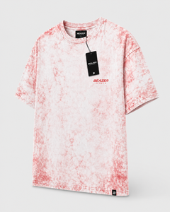 Camiseta Casual de Hombre Beazer, Estampada, 100% Algodón, Transpirable, Antiarrugas, de Secado Rápido, 220g, Lavado Ácido, Talla Grande - Product Image 4