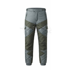 Winter Hunting Puffer Pants Breathable <b>Waterproof</b> with Warm <b>Padding</b> Adjustable Waist Practical Design for Outdoor Activities - Product Image 2