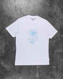 T-shirt graphique personnalisé sérigraphié en coton surdimensionné Boxy double couche T-shirts à manches longues pour hommes - Product Image 3