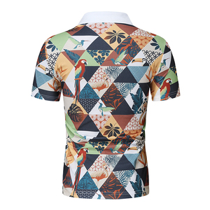 Produit très vendu, polos respirants en sublimation pour hommes, design personnalisé, taille adulte, vente en gros, personnalisable, haute qualité, décontracté - Product Image 2