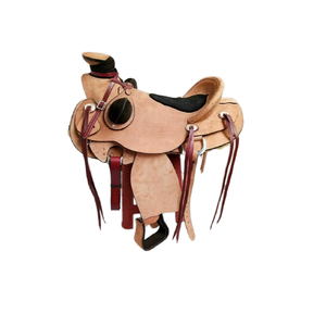 Directement de l'Inde Meilleures selles en cuir anglais occidental de qualité pour l'équitation de haute qualité à l'exportation. - Product Image 1