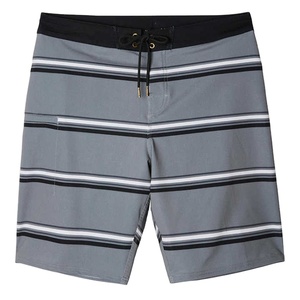 Trendy Stripe Board Shorts Four Way Stretch Swim Trunks Reciclado Boardshorts Custom Sexy Mens Traje de baño - Product Image 1