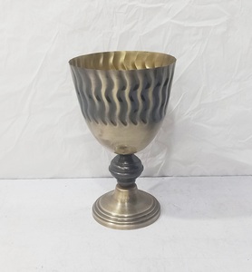 Elegante Florero de Metal Plateado, Florero Decorativo Alto, Estilo Cáliz, Centro de Mesa para Decoración de Mesa de Boda, Decoración Moderna para el Hogar - Product Image 6